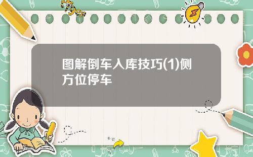 图解倒车入库技巧(1)侧方位停车