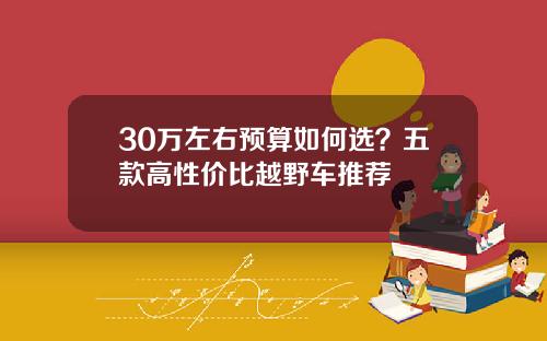 30万左右预算如何选？五款高性价比越野车推荐