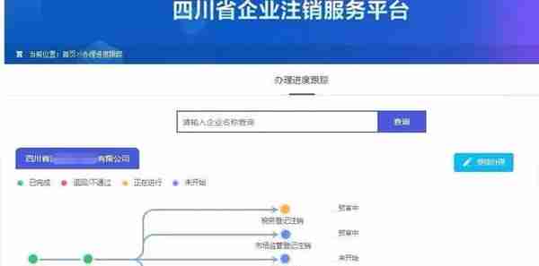 四川省企业注销“一网”服务操作指南来啦！