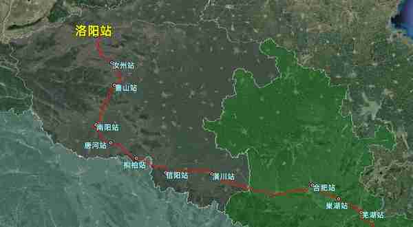K168/K165次列车运行线路：河南洛阳开往浙江宁波，全程1419公里
