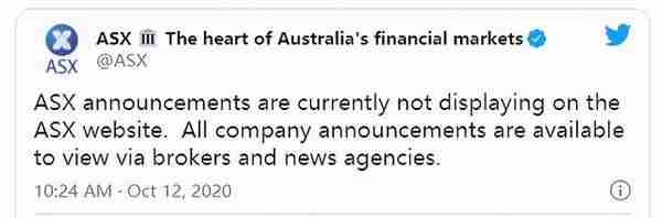 澳交所遭遇“大尴尬”，保障不了稳定交易，还想做亚太金融中心？