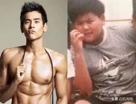 他被称为“韩国彭于晏”，从200斤胖子到6块腹肌，健身改变了他