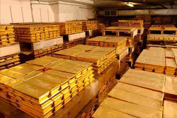 世界十大黄金储备国：美国8133吨，法国2436吨，俄罗斯、中国呢？